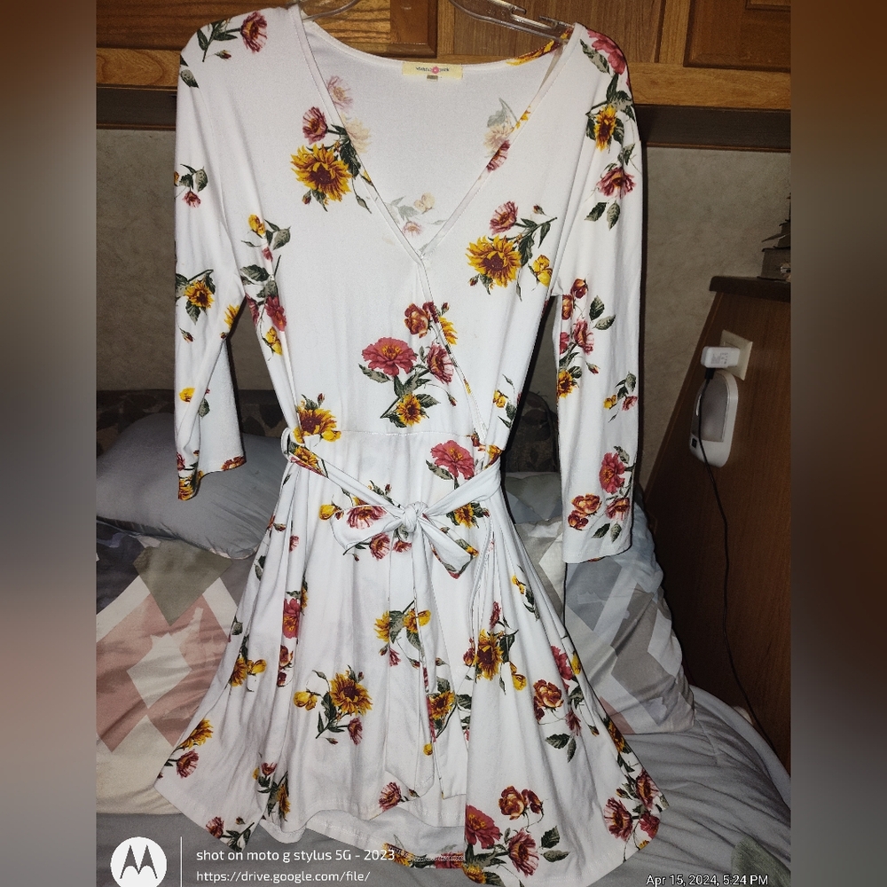 Wishful Park Sunflower Knee Length Dress